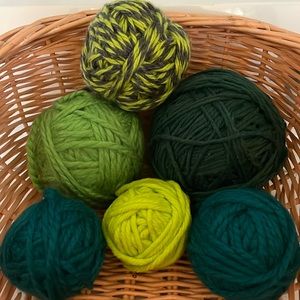 Lot Of 6 🧶 Yarn Balls